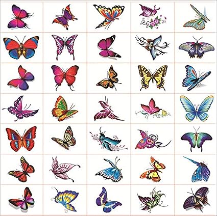 Ruofengpuzi Autocollant De Tatouage Autocollants De Tatouage