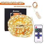 LED String Lights,Suninbox 100 USB Led String Lights 33ft,Warm White LED Lights for Christmas,Holiday Decoration,Indoor,Outdoor,Wedding,Party
