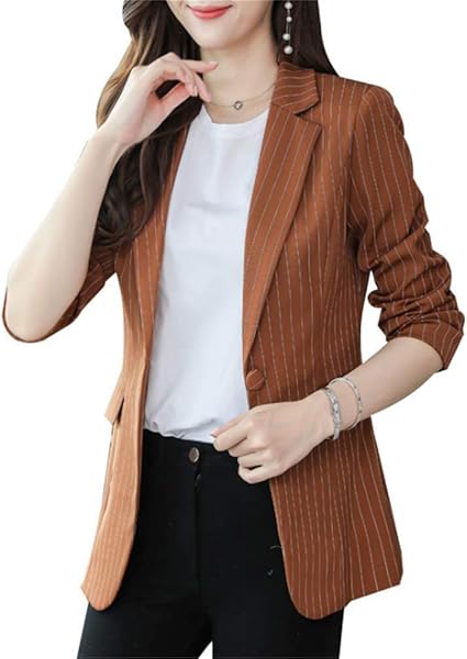 Amazon イダク スーツ レディース 秋冬 コート 体型カバー 着痩せ Vネック テーラード ジャケット 春 秋 冬 原宿風 Bf風 通学 通勤 事務服 結婚式 コート ジャケット 通販