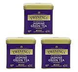 Twinings Jasmine Green Tea, Loose Tea, 3.53 Ounce Tin - Pack of 3