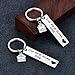 2 PCS Our First Home Keychains 2018 Housewarming Gift New Home Keyrings
