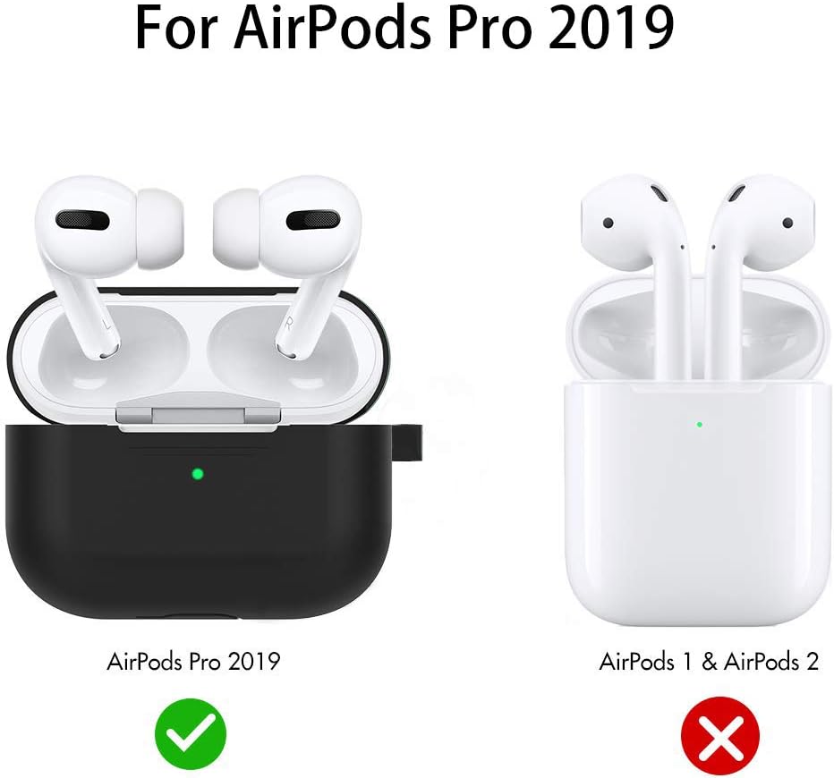 Amazon 最新発売 Airpods Proケース エアー ポッズ プロケースairpods Pro カバー シリコン製 耐衝撃 軽量小型 高級感 Airpods Pro 保護ケース Airpods 3 イヤホン収納 カバー ブラック Mogou 家電 カメラ