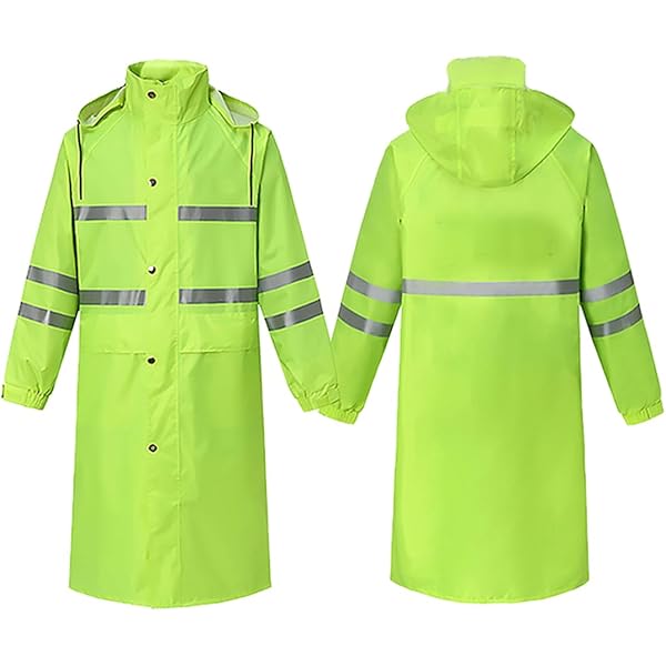 Ropa De Trabajo Para Hombre Chubasquero Reflectante, Pantalones De
