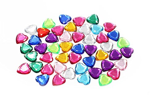 Carykon Colorful Acrylic Diamond Crystals Gems Jewels for Table Scatters Vase Fillers Event Wedding Party Birthday Decoration Pirate Treasure-Pack of 200, 4 Patterns - Thumbnail 5