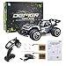 Distianert TMUSWJL00010   2.4Ghz Radio Remote Control Car 2W 20Mph High Speed Racing Monster Truck with 2 Recharger Battery-Best Gift for Kids, Blue