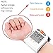FDA Certified Wrist Digital Blood Pressure Monitor With Accurate Readings 180 Memories for Two User With IHB and WHO Indicator Large Screen Display Portable Case for Home use
