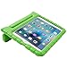 iPad Mini 4 Case, i-Blason Apple iPad Mini 4 Case for Kids ArmorBox KIDO Series Light Weight Super Protection Convertible Stand Cover 2015 Release (iPadMini4-Kido-Green)