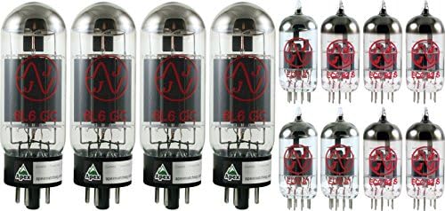 Vacuum Tube Set for Fender 94 Twin Amp, Apex Matched