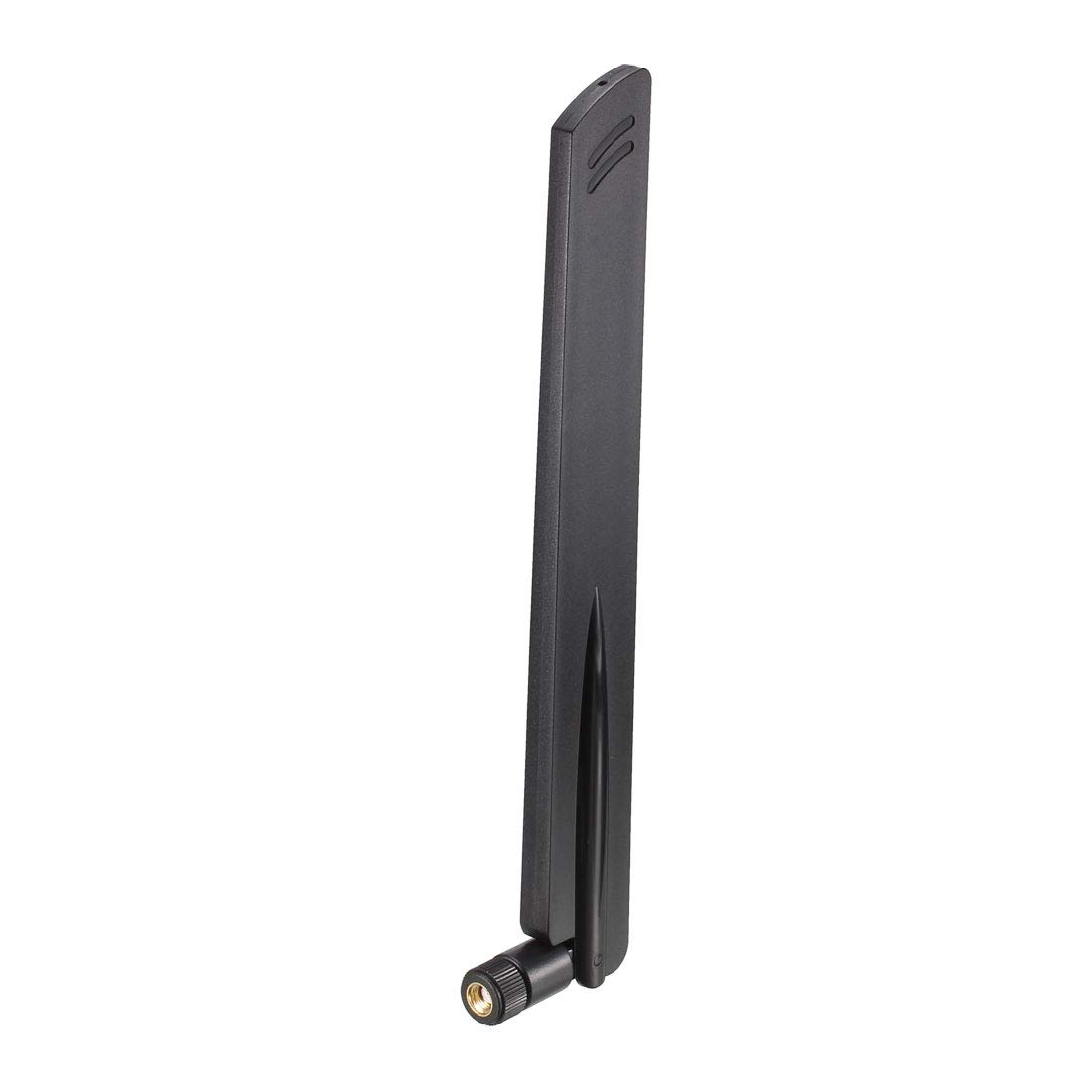 sourcing map WiFi Antenna 15dBi High Gain Dual Band 2.4/5.8GHz RP-SMA Male for Bluetooth/Zigbee Antenna Paddle Type Black