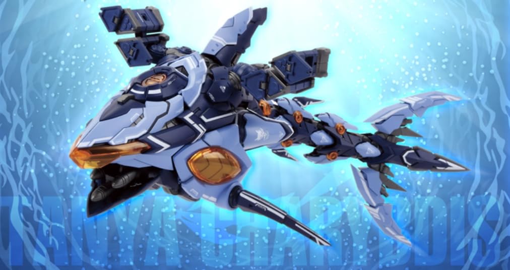 HiPlay Nuke Matrix Plastic Model Kits: Cyber Forest Mermaid, Storm Interceptor: Royal Enforcer, Tanya Charybdis, Mecha Musume, Anime Style 1:12 Scale Collectible Action Figures (Mermaid)