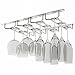 Wallniture Pinot Wine Glass Holder Under Cabinet Organization and Storage for Kitchen Decor, 17