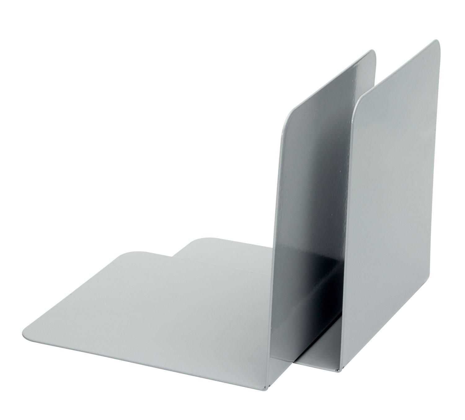 ALCO-Albert 4302-29 Bookends Metal 130 x 140 x 140 mm Pack of 2 Grey