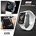 Apple Watch Screen Protector 42mm for Series 3/Series 2, Smart Watch Protective Cover, Iwatch Screen Protectors Case, Soft tpu HD Crystal Clear, One All-around Cover, One Protective Bumper [2 pack]