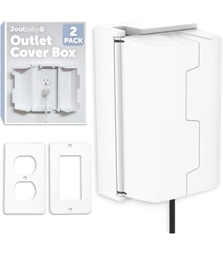 Boîte De Protection Multiprise - Sécurité Bébé Avec Double Verrouillage, Rangement Câbles Facile, Protection Pour Enfants