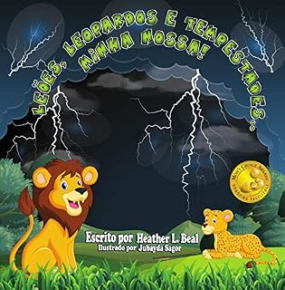 Livro Leões, Leopardos e Tempestades..minha nossa! (Portuguese Edition): Um livro de segurança de tempestades