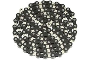 Alta YBN Bicycle Chain Twotone, (Single-Speed, 1/2 x 1/8-Inch, 112L) Multiple Colors