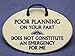 Poor planning on your part does not constitute an emergency for me. Ceramic wall plaques handmade in the USA for over 30 years.