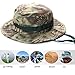 ROUTESUN Outdoor Boonie Sun Hat,Summer UPF 50 Protection Hunting Hat for Men& Women,Quick Drying and Breathable,Wide Brim Hat for Camping,Hiking and Fishing (Jungle Anaconda