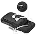 Phone Sports Armband, Gonex Running Gym Universal Smartphone Arm Bag Waterproof with Earphone Hole for iPhone 7 Plus, 6Plus, Samsung Sony HTC 4.7-5.7(Large) Black