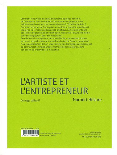 L' artiste et l'entrepreneur