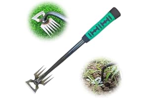 Gardening Weed Puller Tool, 2026 New Weeding Artifact Uprooting Weeding Tool, Durable Manganese Steel Hand Weeder Pulling Too