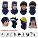 Dseap Tactical Balaclava Hood, Skiing Face Mask, Breathable/Lightweight/Cold Weather/Multi Purpose/Winter Motorcycle Bike Bicycle Helmet Cycling Mask for Kids Women Ladies Men, Navy Blue