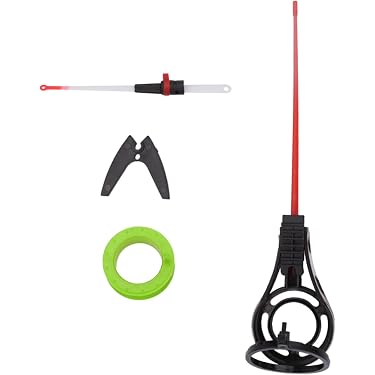 best jig pole for ice fishing Amazon Sellers: Best Rods grip cork on UL Size:6.3