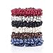 Hair Ties with Designed Appearances 24 Pieces of Elastic Hair Ties for Better Hair Hold, Hair Accessories with Assorted Colors hair scrunchies ZJYC