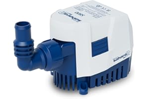 Attwood 5508-7 Sahara MK2 800 GPH 12-Volt Automatic Bilge Pump