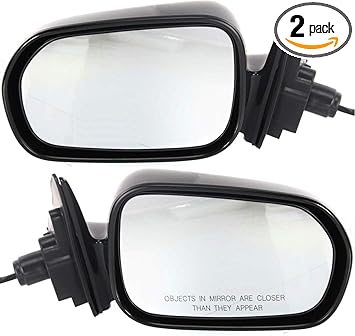 Amazon Com Mirror Compatible With 1998 2002 Honda Accord Power Sedan Paintable Passenger And Driver Side Automotive