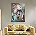 Whitelotous Wolf Totem 5D Diamond DIY Embroidery Painting Home Decor 12x14