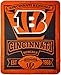 Northwest NFL Cincinnati Bengals Unisex-Adult Fleece Throw Blanket, 50