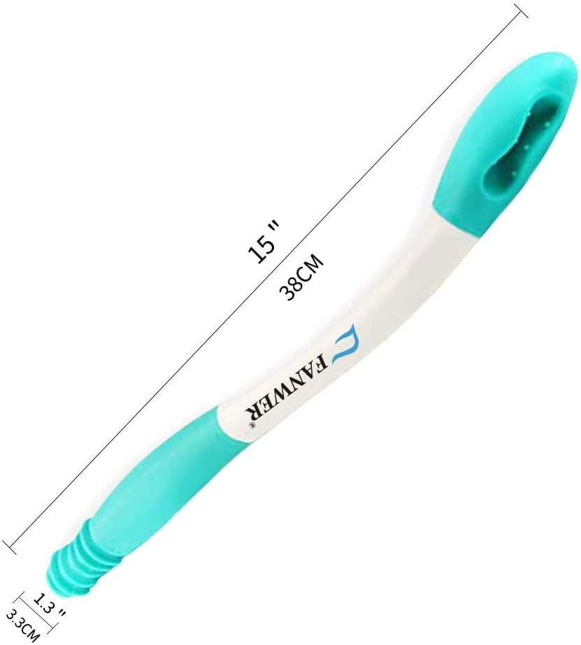 【2pcs】Toilet Assist Tool, Long Handle Reach Comfort Bottom Wiper for Independent Daily Living, One for Household, One for Traveling: Health & Personal Care