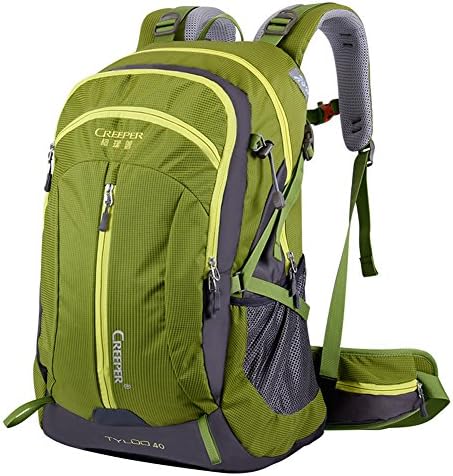 Waterproof Hiking Backpack, 40L Nylon Large Capacity to meet Sport Camping Travel Trekking Rucksacks Pack Mountaineering Climbing Knapsack (40L 01 Green, 40L)