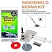 ARISD Car Windshield Repair Kit – Windshield & Glass Repair Tool Set for Half-Moon Cracks or The Combination Cracks