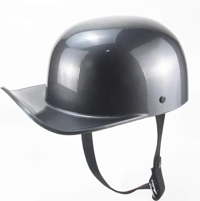 Retro Motorcycle Baseball Cap Helmet,Vintage Style Personalized Half