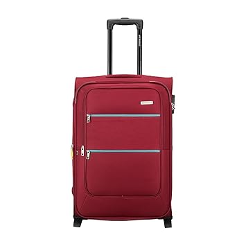 Aristocrat Polyester 42.5 cms Red Softsided Check-in Luggage (STVI2W65RED)