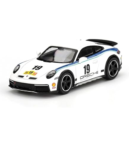 Amazon.com: MINI GT Porsche 911 GT3 Touring - Crayon-White