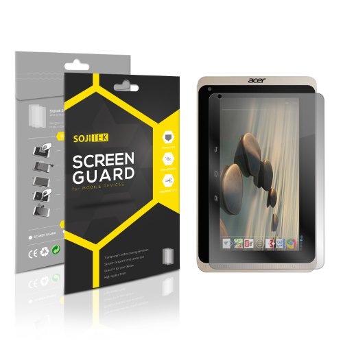 SOJITEK Acer Iconia B1-720 Premium Anti-Glare Anti-fingerprint Matte Screen Protector [3-Pack] - Lifetime Replacements Warranty + Retail Packaging