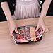 Glotoch Bento Box, 32 Ounce Wholesale 2 Compartment Plastic Food Storage Containers for Meal Prep-Microwave, Freezer & Dishwasher Safe - Eco Friendly Oven Safe Food Container, Pack of 10
