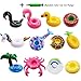 Xplanet Inflatable Drink Holders 12 Pack Unicorn Floats Inflatable Cup Coasters Holders for Summer Pool Party Water Fun Bath Supplies (12 pcs Colorful)