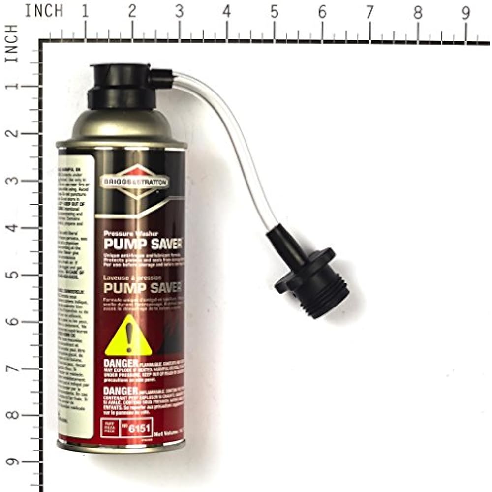Briggs & Stratton 6151 Pressure Washer Pump Saver AntiFreeze And