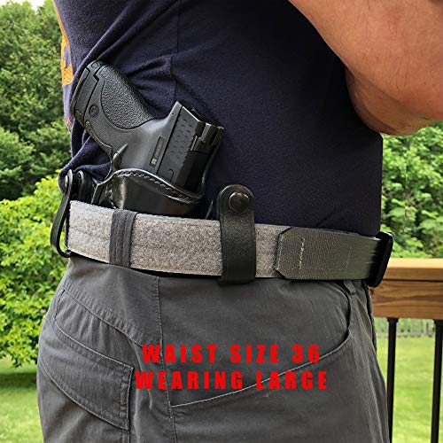 CCW (Concealed Carry) EDC Nylon Tactical Gun Belt, 1.5", for Police