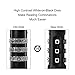TSA-Approved Lock for Travel/Luggage with Open Alert Indicator, 2 Packs Solid Gym Lock, Easy to Set Combination & Read Dials (After Inspecting, TSA Must Re-Lock Before Moving Airline Master Key)