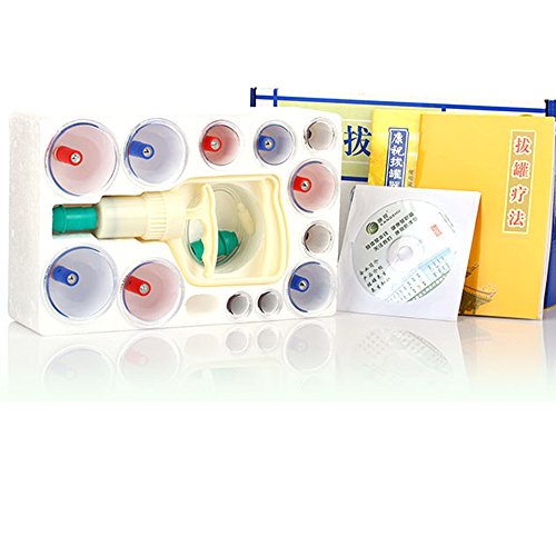 12 cups cupping set Biomagnetic Chinese Cupping Therapy Set Canister vacuum ordinary magnetic