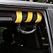 JeCar 4 x Heavy Duty Roll Bar Grab Handles for Jeep Wrangler 1955-2018 JK JL CJ YJ TJ Unlimited (Yellow)
