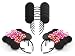 Pack of 12 Mickey Mouse Ears & Minnie Mouse Headband with Red, Pink and Rose Polka Dot Bow