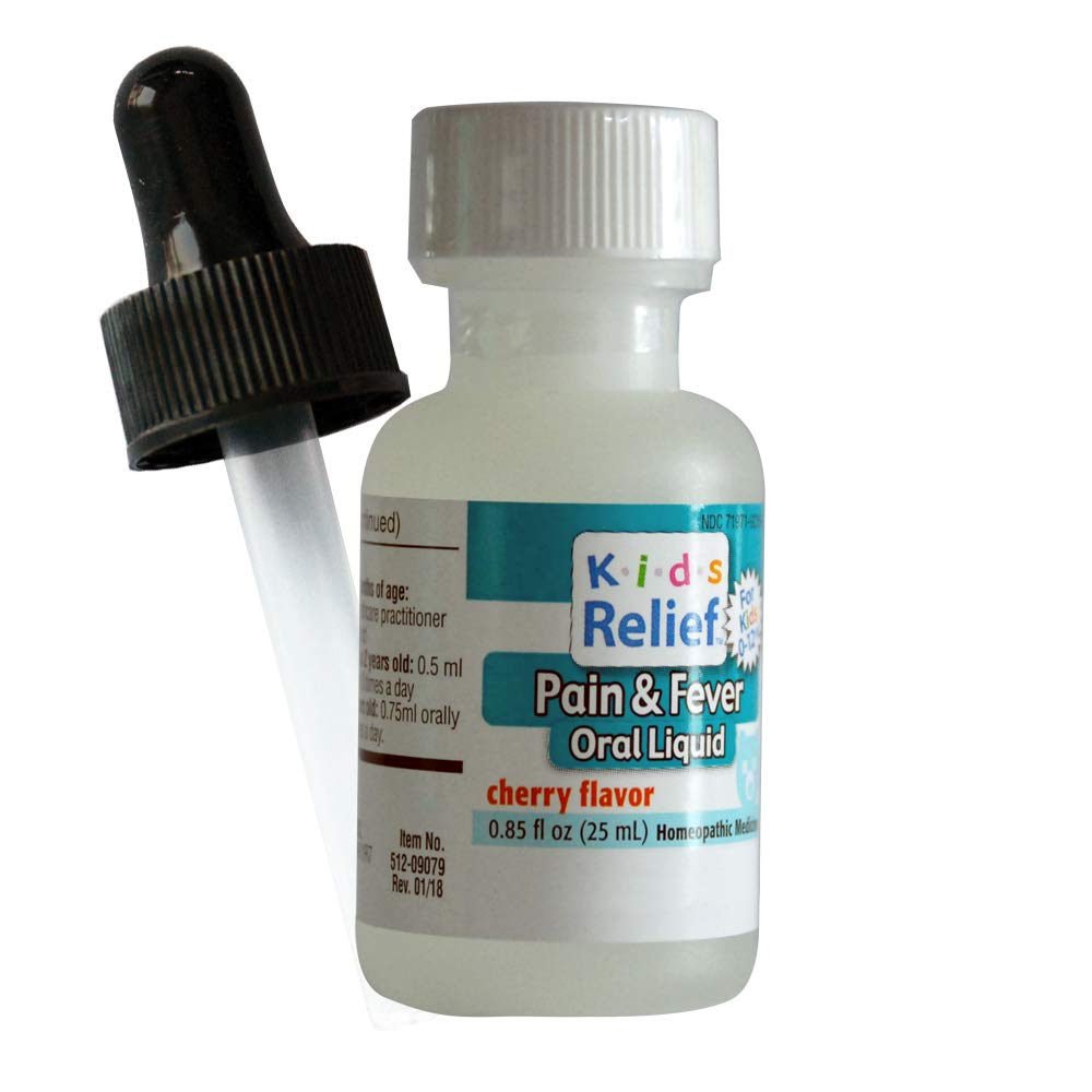 Kids Relief Pain and Fever Oral Solution, 0.85 Ounce: Health & Personal Care