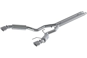 MBRP S7278409 3" Cat Back, Dual Split Rear, Race Version Exhaust System with 4.5" Tips (T409)