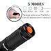 Handheld Flashlight Torch, Outlite High-Powered LED Flash Light, Rechargeable Torch Light, Water Resistant Handheld Flashlight with Zoom Function and 5 Modes